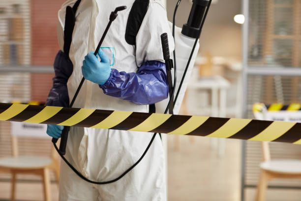 Professional Drug Lab Cleanup technician working in Edmore, MI